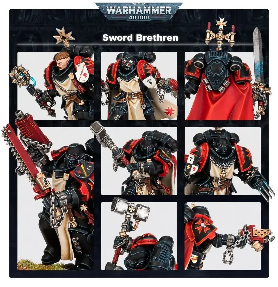 Games Workshop Warhammer 40,000 Black Templars Fratres Photo 3