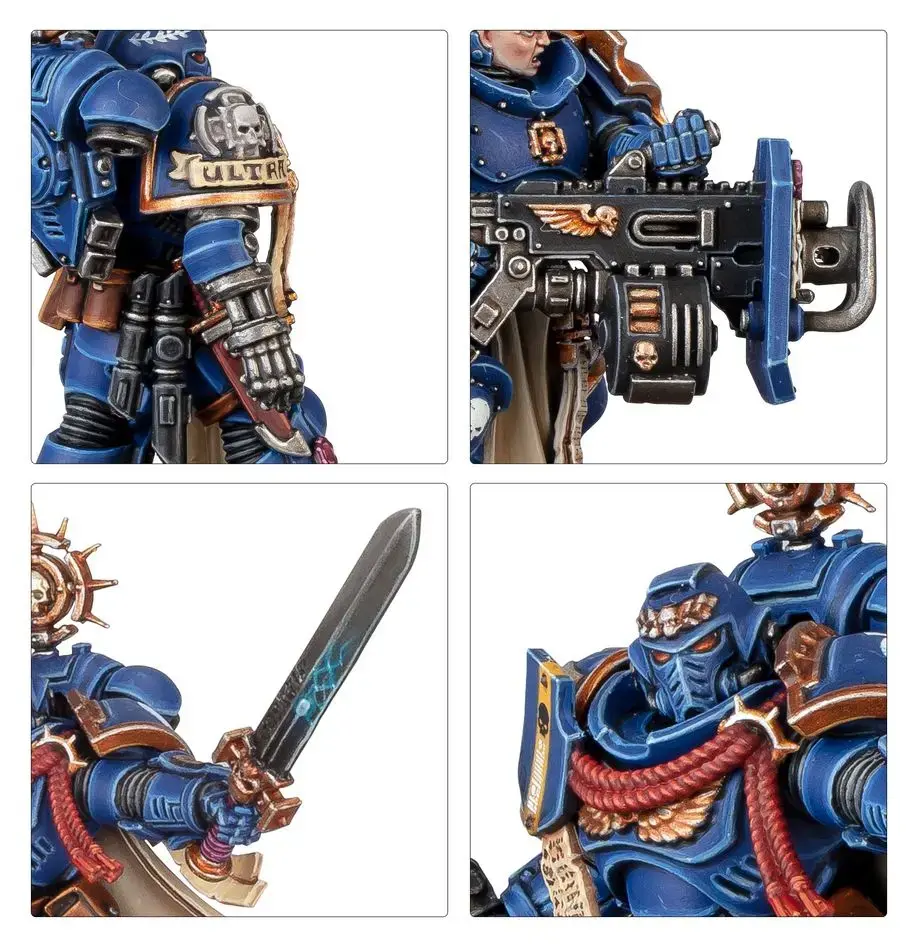 Warhammer 40k Games Workshop — Space Marines Heros de Compagnie Photo 6