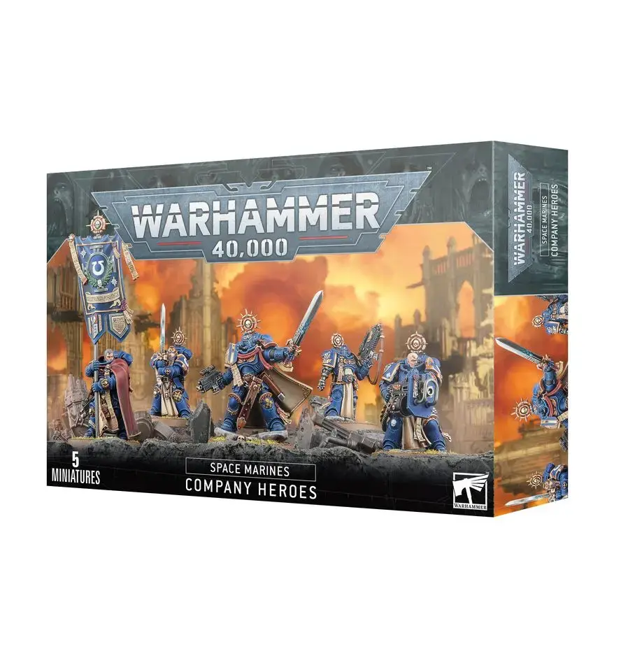 Warhammer 40k Games Workshop — Space Marines Heros de Compagnie Photo 10