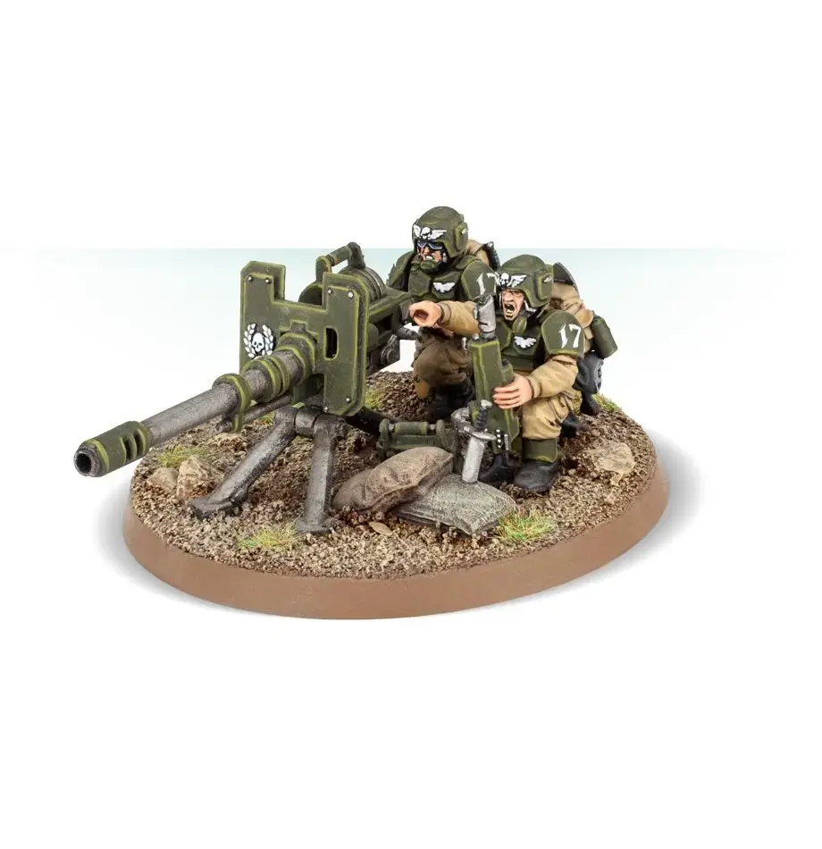 Games Workshop Warhammer 40k Astra Militarum Cadian Heavy Weapon Squad Photo 2