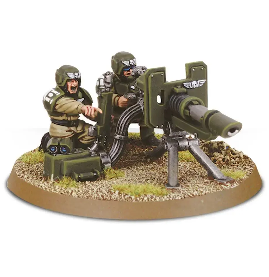 Games Workshop Warhammer 40k Astra Militarum Cadian Heavy Weapon Squad Photo 4