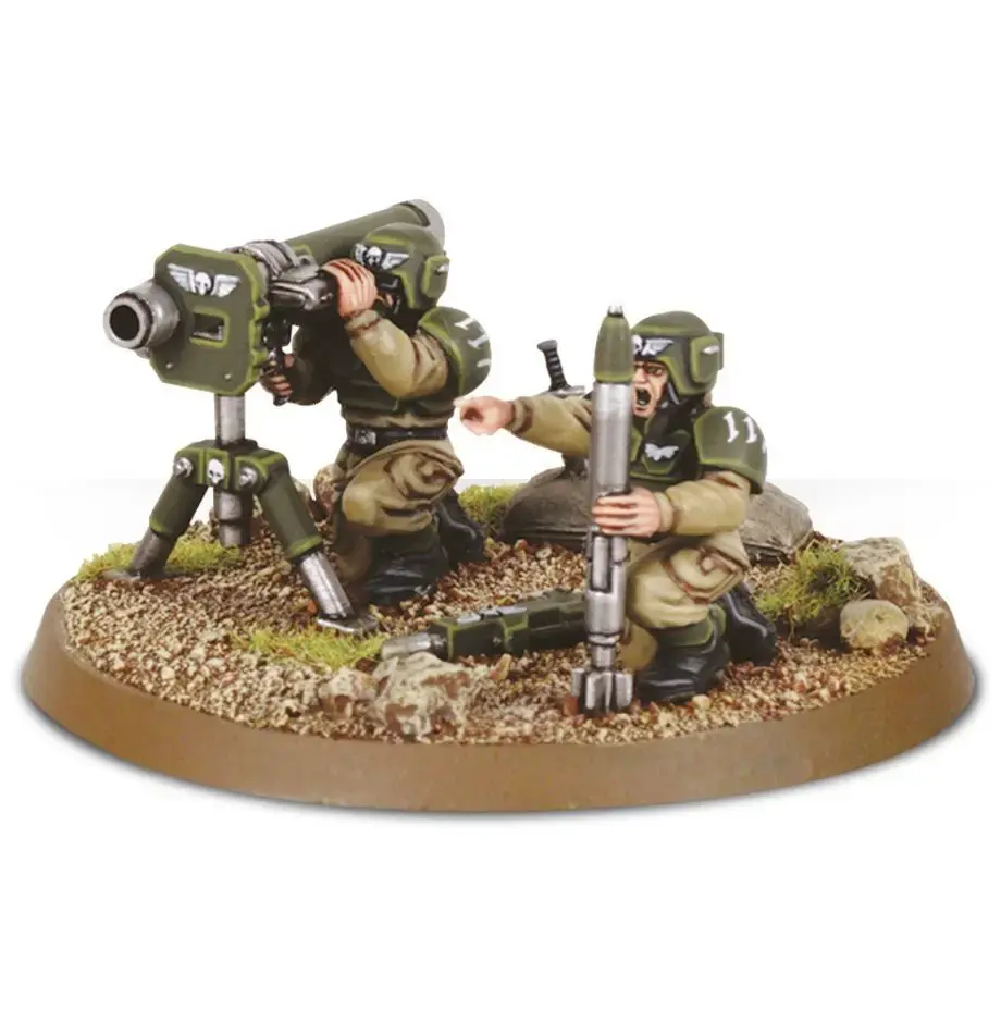 Games Workshop Warhammer 40k Astra Militarum Cadian Heavy Weapon Squad Photo 5
