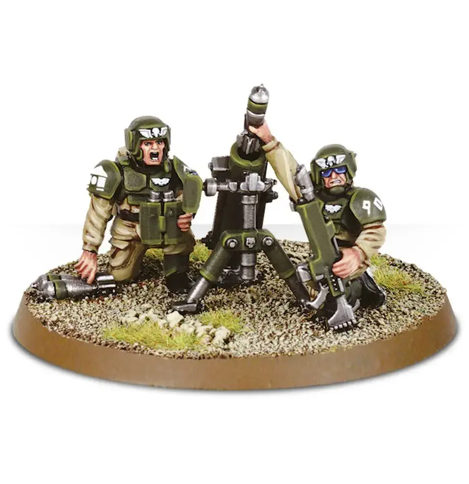 Games Workshop Warhammer 40k Astra Militarum Cadian Heavy Weapon Squad Photo 6