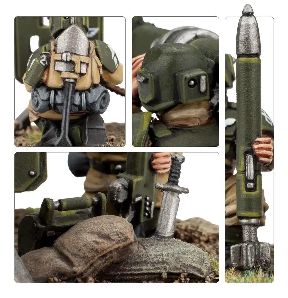 Games Workshop Warhammer 40k Astra Militarum Cadian Heavy Weapon Squad Photo 7