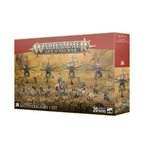 Warhammer Age of Sigmar Battleforce Noel 2024 — набор Maggotkin of Nurgle в коробке