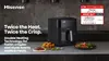 Аэрофритюрница Hisense HAF2100DCD Photo 10