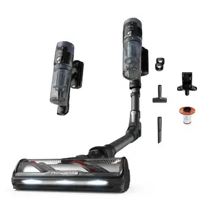 Bezvadu putekļsūcējs ROWENTA X-Force Flex 14.80 Allergy RH9B36, uzlādējams, ar elastīgu cauruli
