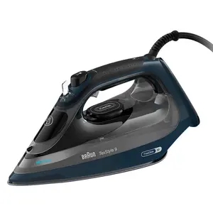 Паровой утюг Braun Houshold TexStyle 9 SI 9682 DB — тёмно-синий/тёмно-серый