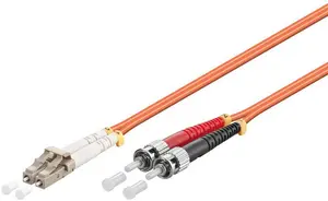 MicroConnect InfiniBand and Fibre Optic Cable 7 m OM2 LC to ST Connectors 50 µm Orange