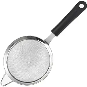 Кухонное сито LUIGI FERRERO Prima FR-1262, 12 см, ручное с металлической сеткой