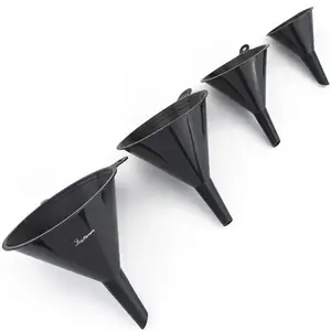 Funnel set 4 pcs LUIGI FERRERO Prima FR-1243 — kitchen funnels for pouring and transferring liquids