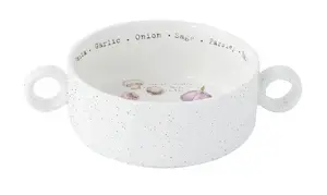 Porcelain bowl with handles 12 cm, EASY LIFE HOME & KITCHEN