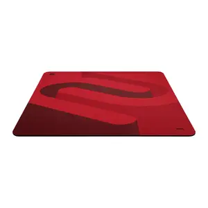 Игровая поверхность для мыши Zowie H-SR-SE ROUGE II — 500×500 мм, красная, тканевая поверхность, прошитые края, противоскользящая резиновая основа