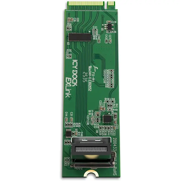 ICY DOCK MB309A5 M.2 NVMe uz MCIO 4i PCIe 5.0 adapters Photo 6