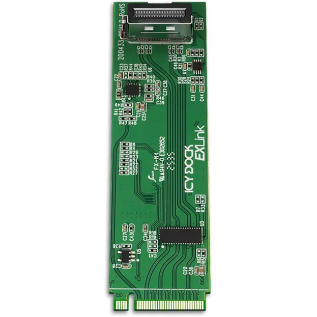 ICY DOCK MB309A5 M.2 NVMe uz MCIO 4i PCIe 5.0 adapters Photo 7