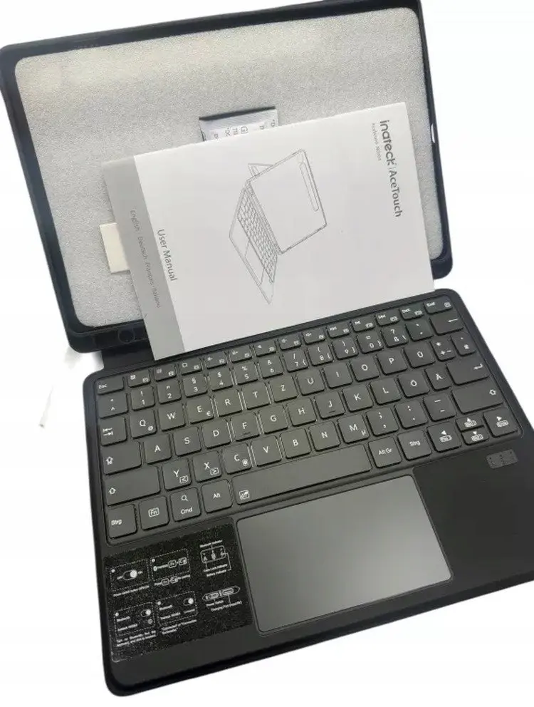 Bezvadu Bluetooth tastatūra Inateck priekš iPad