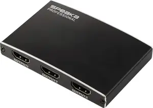 HDMI Splitter SpeaKa Professional SP-HDMIS-210 — 3480×2160 px, Schwarz
