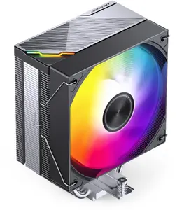 CPU cooler Jonsbo CA40 BLACK ARGB, 120 mm PWM fan, 225W TDP, black
