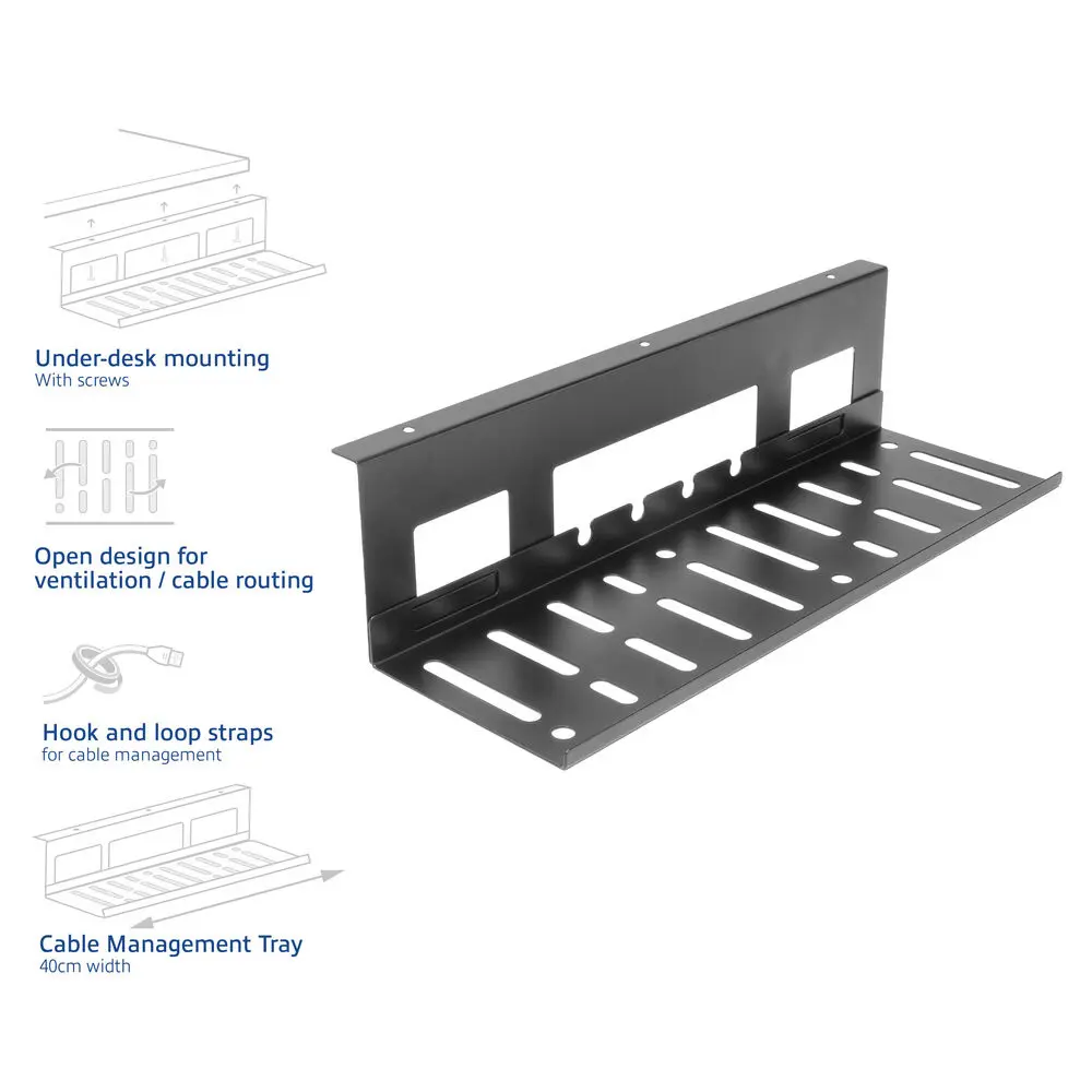 ACT AC8380 Under-desk Cable Management Tray Photo 3