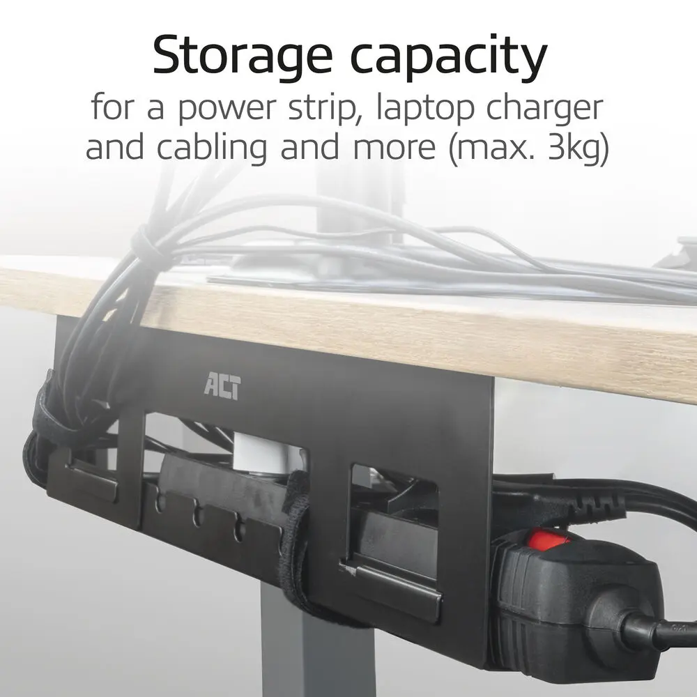 ACT AC8380 Under-desk Cable Management Tray Photo 7