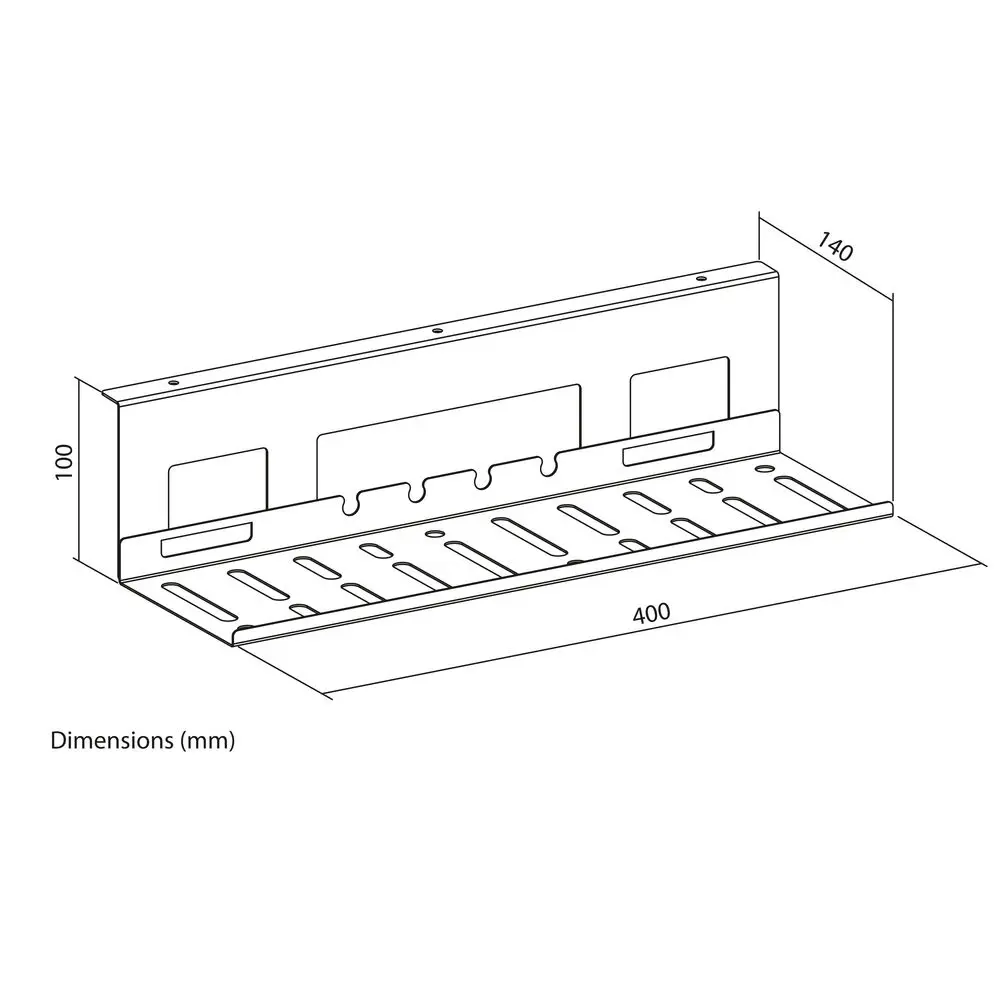 ACT AC8380 Under-desk Cable Management Tray Photo 8