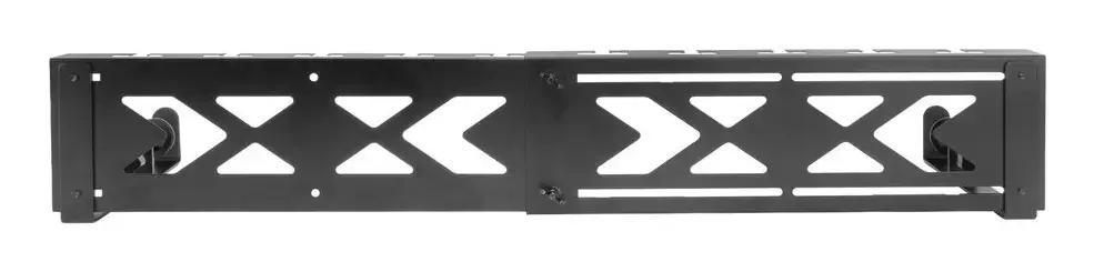Under-desk cable tray ACT 43–72 cm clamp mount Photo 2