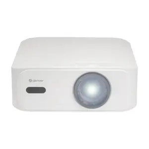 Short throw projector Denver PR-4300 white 4K 4096x2400 400 ANSI lumens lamp smart home cinema