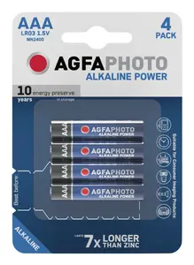 Alkaline AAA (LR03) Battery 1.5V AGFA APAAAA Micro