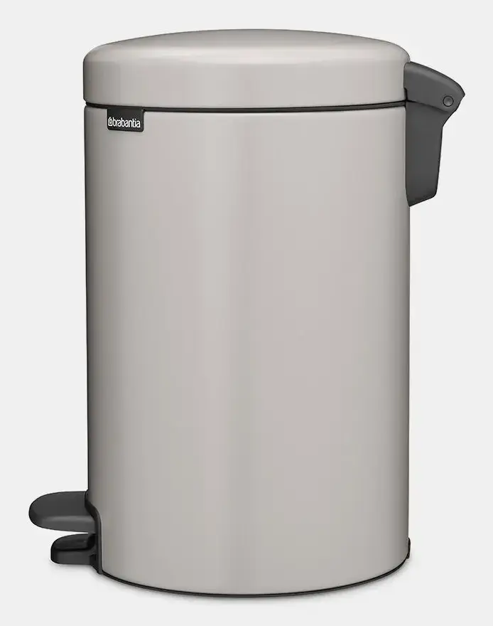 Atkritumu tvertne Brabantia NewIcon Round Steel Grey Photo 3