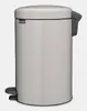 Atkritumu tvertne Brabantia NewIcon Round Steel Grey Photo 3