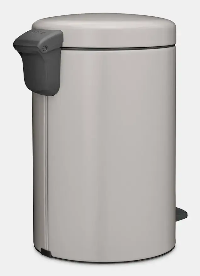 Atkritumu tvertne Brabantia NewIcon Round Steel Grey Photo 4