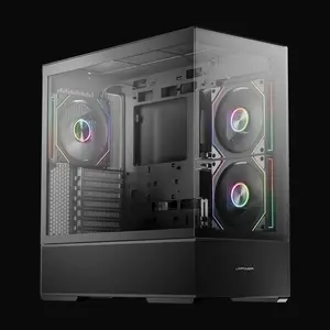 Datora korpuss LC-Power Geh Midi ATX Gaming 812B Onyx Vision (modelis LC-812B-ON)