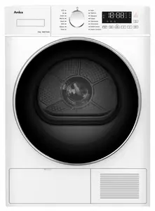 Clothes Dryer AMICA Dryer ADH4C8DKH, condenser tumble dryer, model ADH4C8DKH