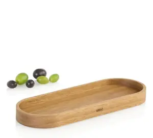 Decorative Mini Tray 8.5x23 cm AdHoc — Acacia Wood