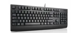 Клавиатура Lenovo 4X30M86904 USB полноразмерная (100%) норвежская черная с подставкой для запястий
