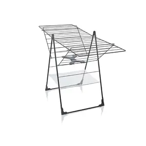 Tumble dryer Leifheit Classic 250 Flex – indoor folding clothes airer, compact 250 cm drying length