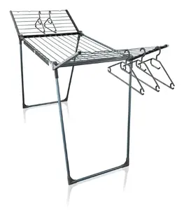 Stāvoša žāvēšanas kaste Leifheit Pegasus 200 — 1670×660×1070 mm, melna