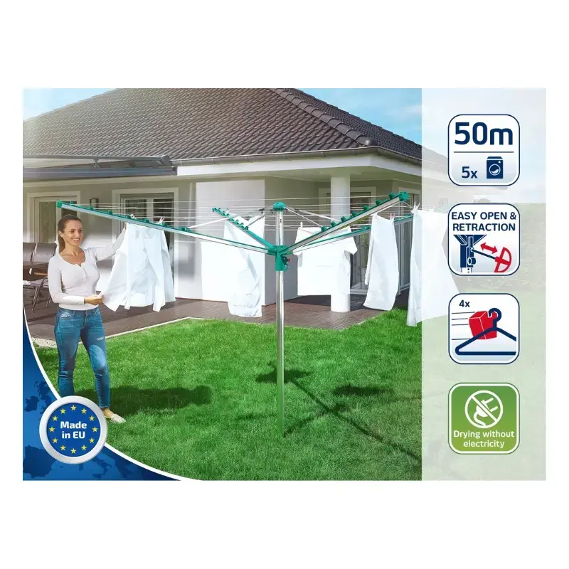 Ротаторная сушилка Leifheit Linomatic 500 Comfort Photo 2