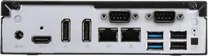 Mini PC barebones SHUTTLE DH610V2 XPC slim — compact chassis, motherboard included
