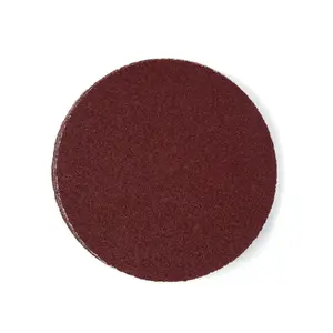 Abrasive sandpaper disc on cloth backing Polax 125 mm G36, no holes, pack of 10