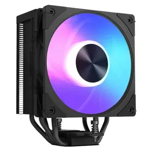 CPU air cooler MODECOM Volcano 0C T101 ARGB 120 black — 120 mm fan, ARGB lighting