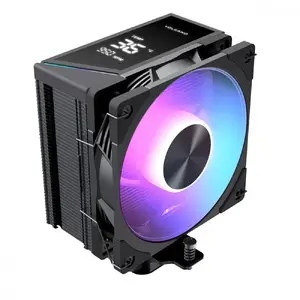 CPU air cooler MODECOM Volcano 0C T102 LCD ARGB 120 black