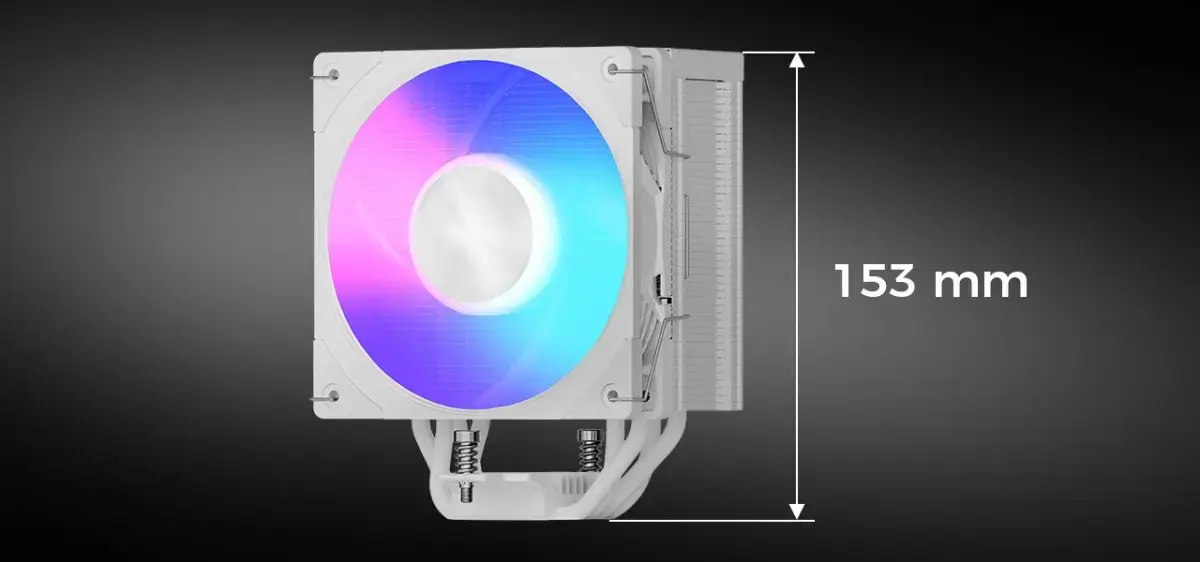 CPU air cooler MODECOM Volcano 0C T201 ARGB 120 Photo 7