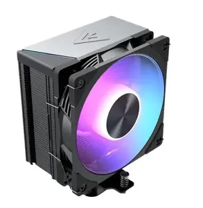 CPU air cooler MODECOM Volcano 0C T701 ARGB 120 black — 120 mm fan, ARGB lighting