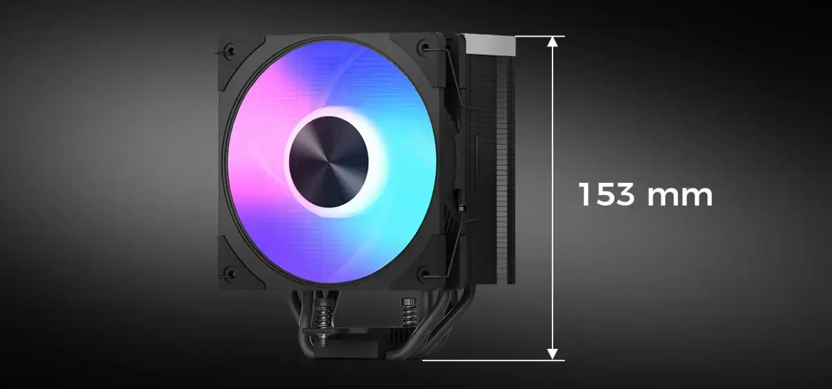 MODECOM Volcano 0C T701 ARGB 120 CPU air cooler Photo 7