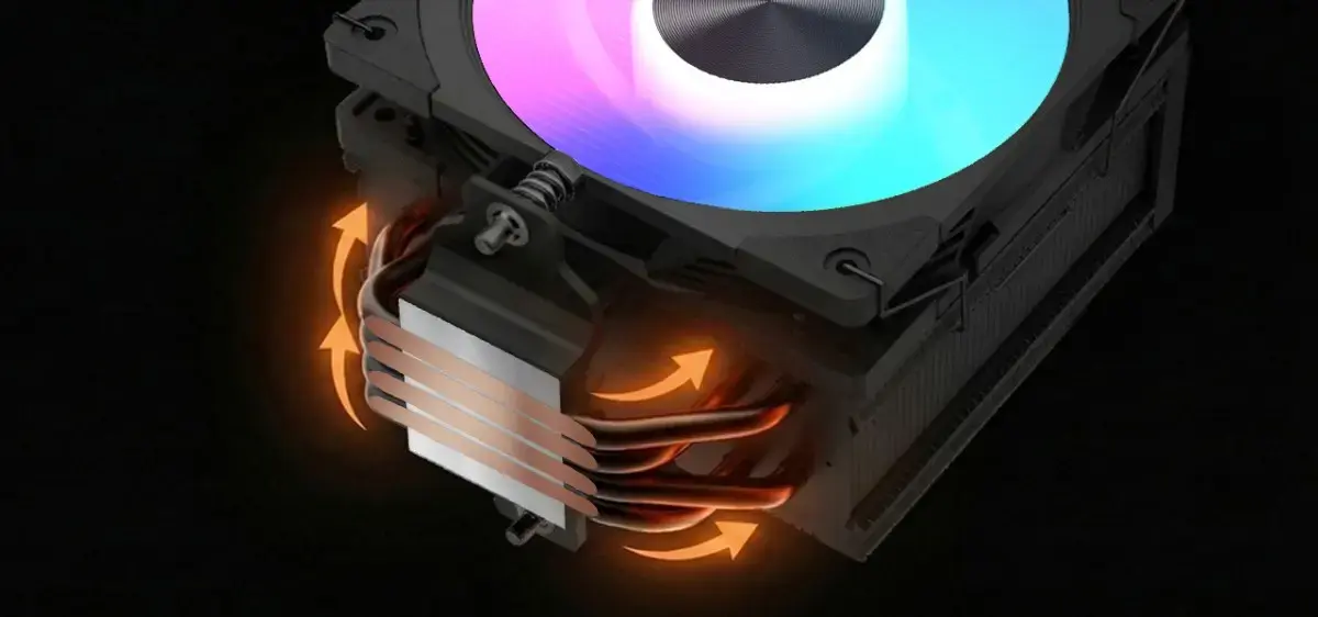 MODECOM Volcano 0C T701 ARGB 120 CPU air cooler Photo 9