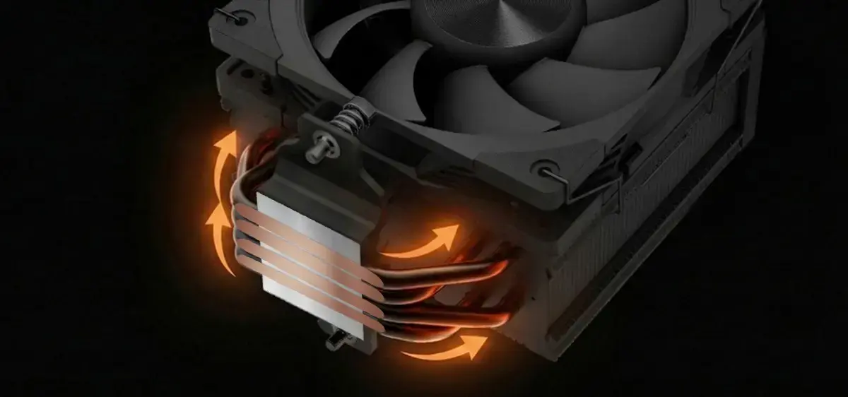 CPU air cooler MODECOM Volcano 0C T701 120 Photo 9