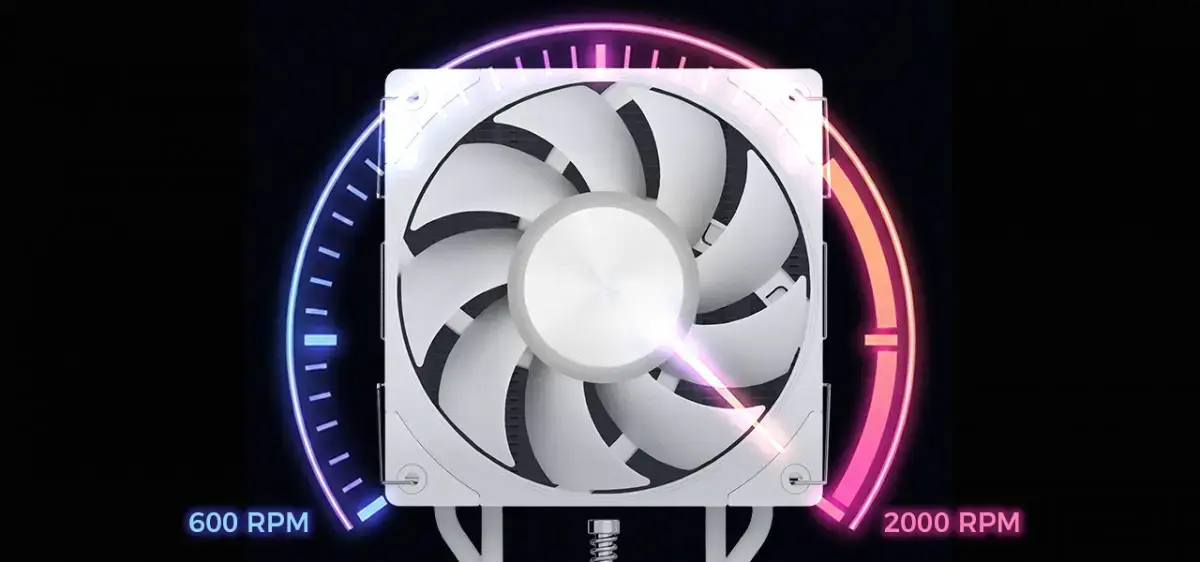 MODECOM Volcano 0C T720 120 white CPU air cooler Photo 9