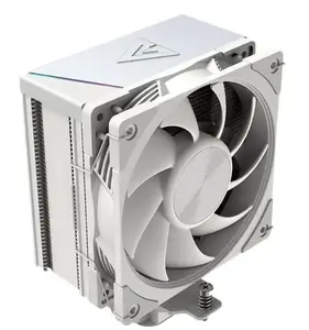 MODECOM CPU air cooler Volcano 0C T721 120 white — single-fan 120 mm compact cooler