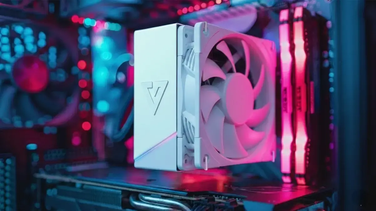 MODECOM Volcano 0C T721 120 white CPU air cooler Photo 10